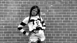 A still from Azealia's video for '212'